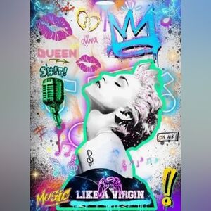 Madonna DIY 5D Full Round Drill Diamond Painting